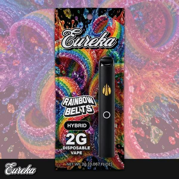 Eureka - 2g Disposable Vape - Rainbow Belts