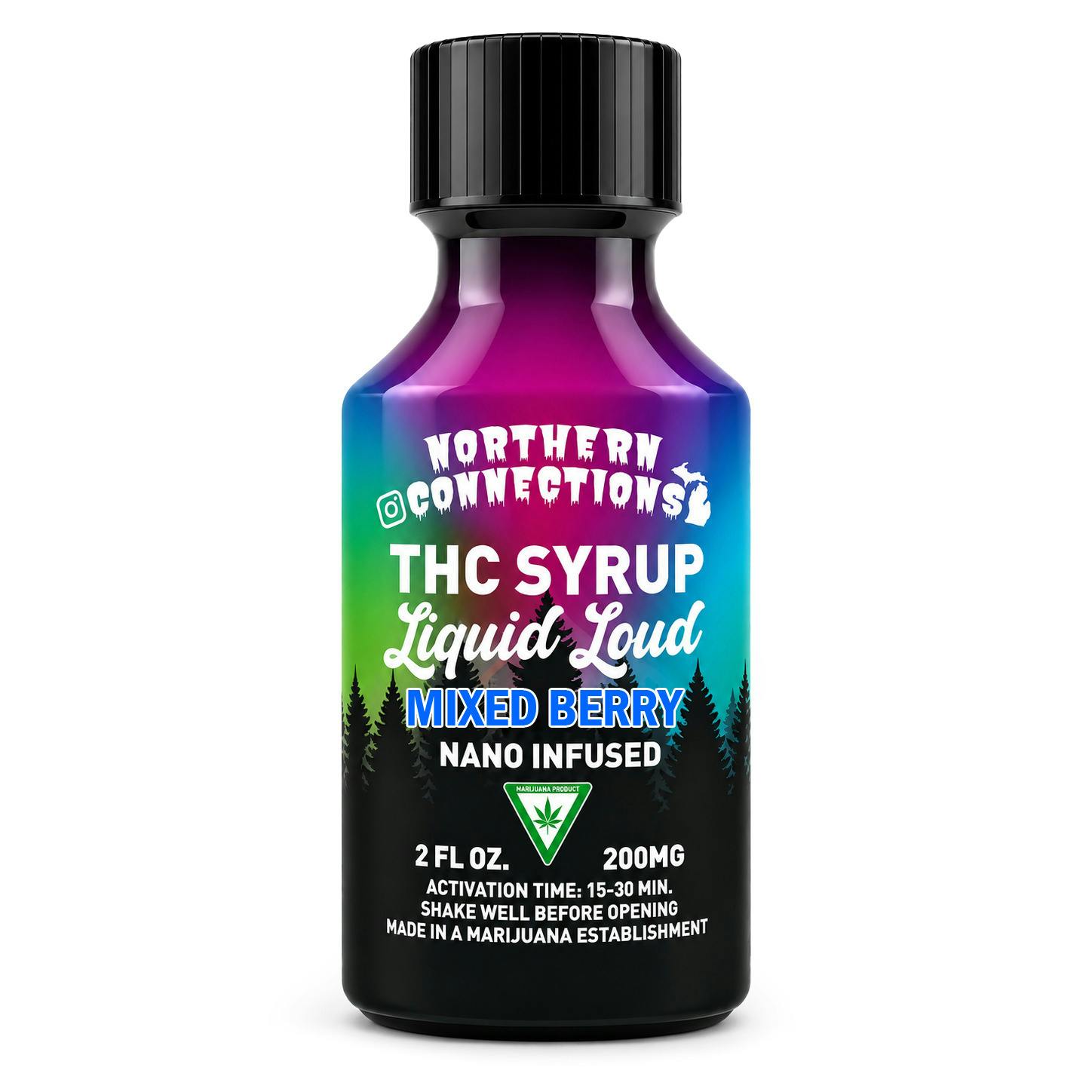 Northern Connections - 200mg Liquid Loud Syrup - Mixed Berry