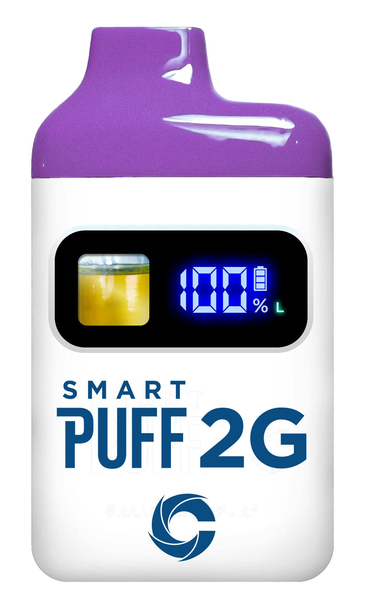Cannalicious - 2g Smart Puff Disposable Vape - Granddaddy Purp cannabis product