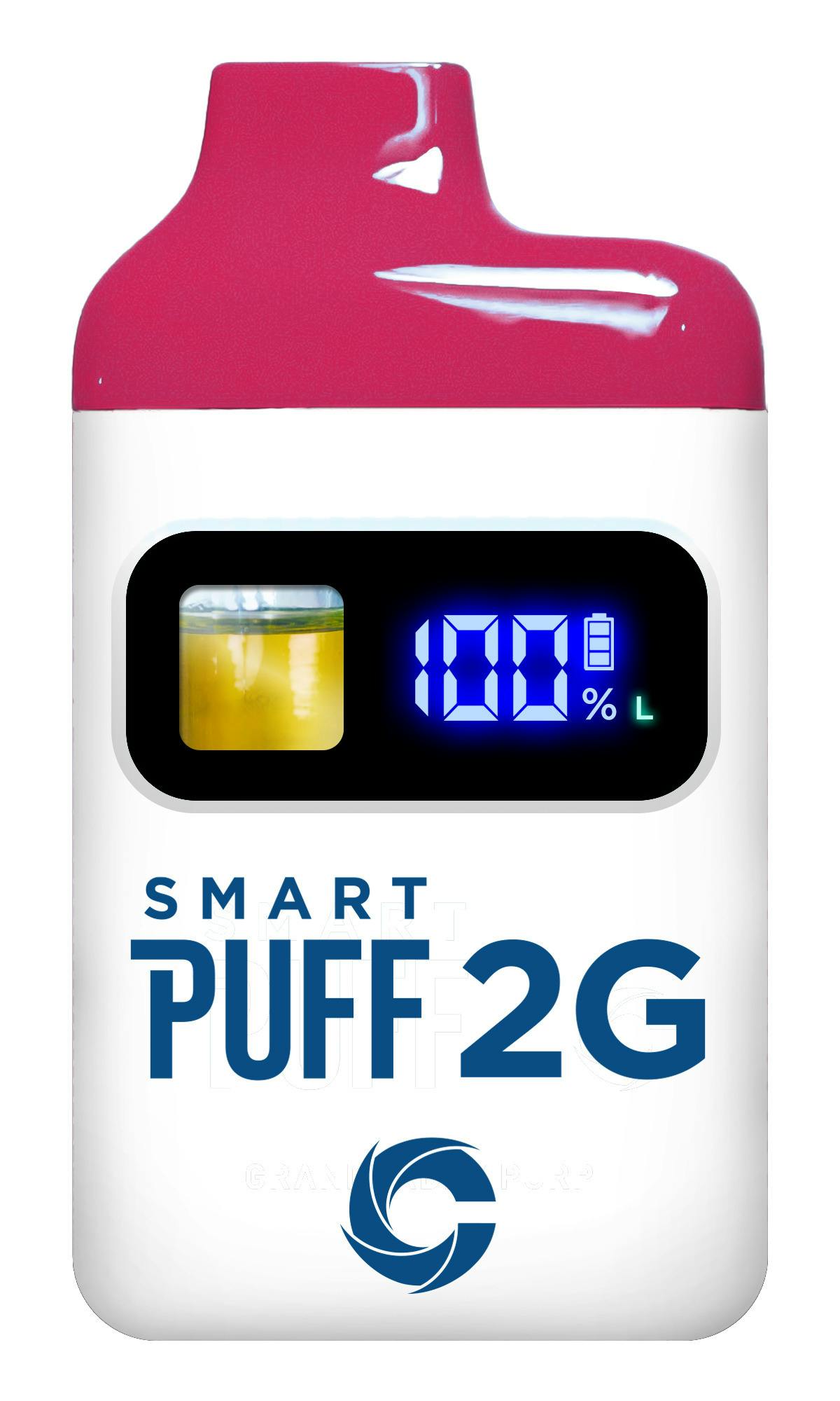 Cannalicious - 2g Smart Puff Disposable Vape - Strawberry Trainwreck cannabis product