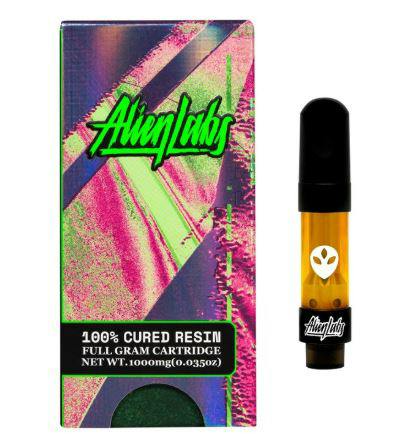 ALIEN LABS - CURED RESIN VAPE - BLUEBERRY BACIO - 1G