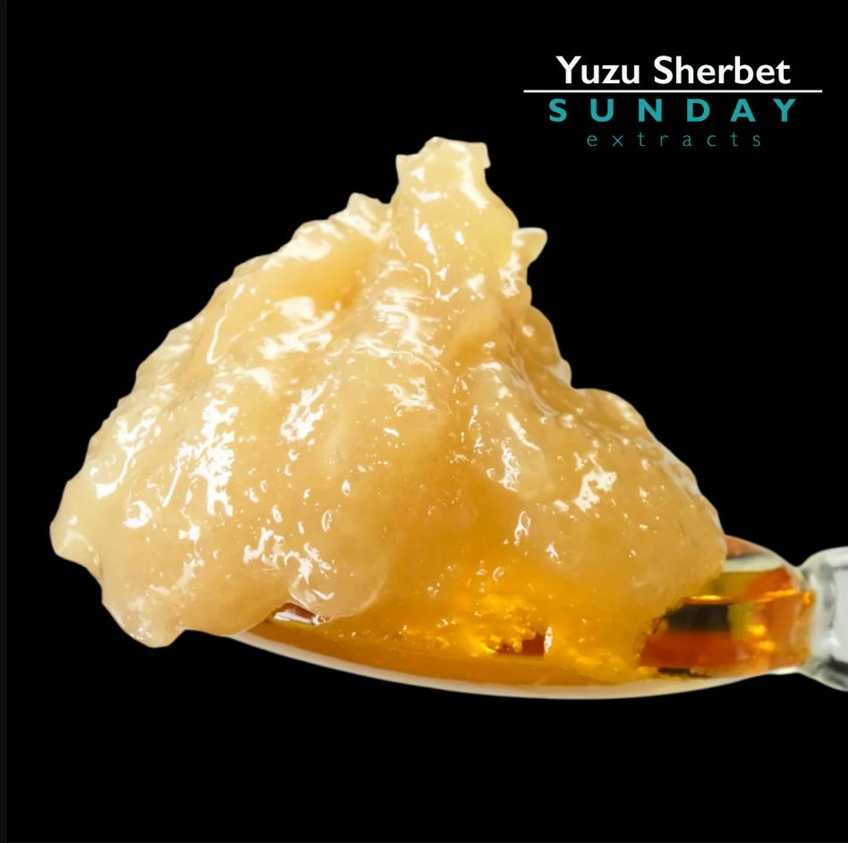1g Concentrate Cured Resin - Yuzu Sherbet