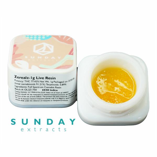 Sunday 1g Concentrate - Zerealz