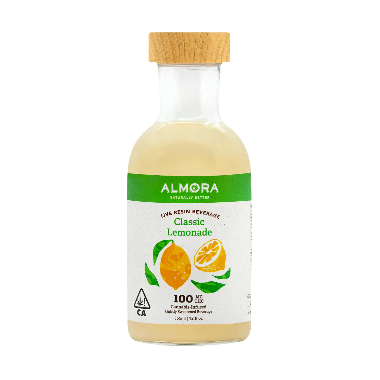 ALMORA - LIVE RESIN BEVERAGE - OG LEMONADE - 100MG