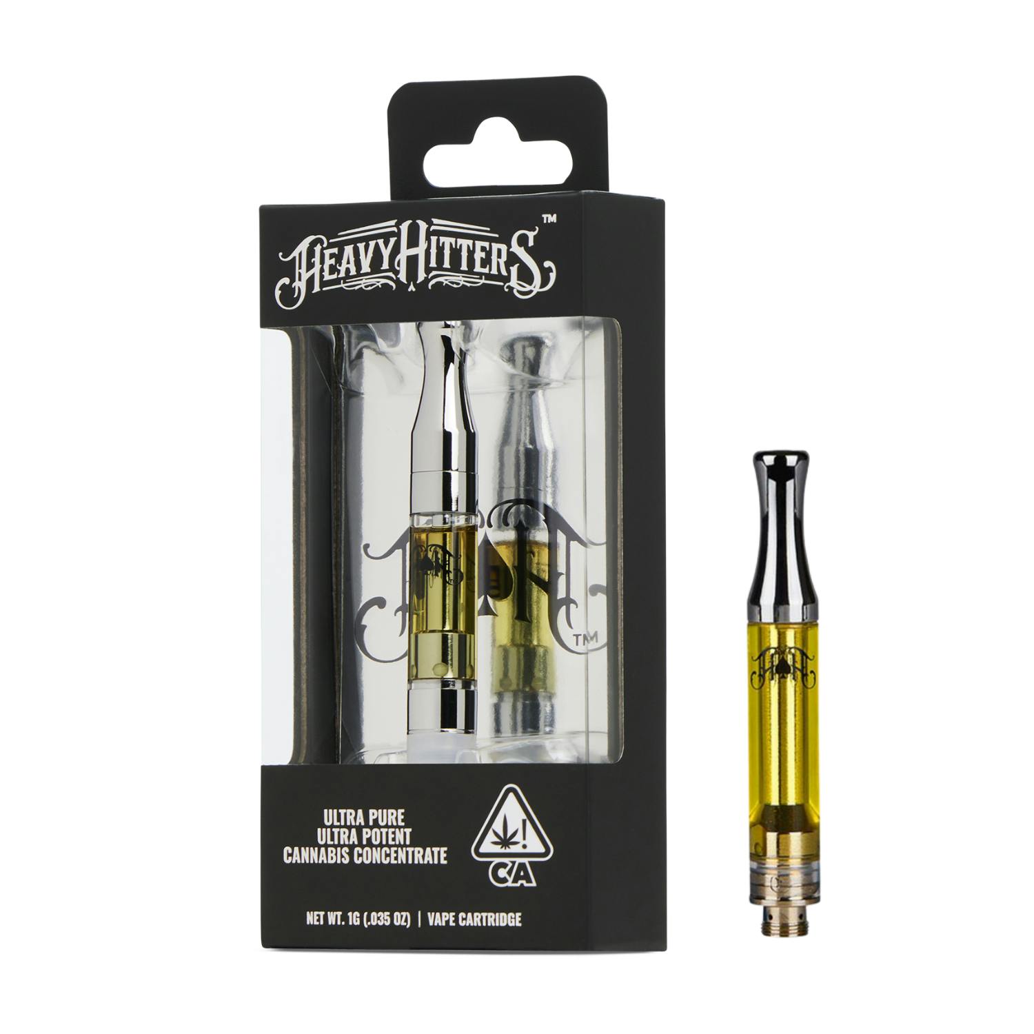 HEAVY HITTERS - THC VAPE - NORTHERN LIGHTS - 1G