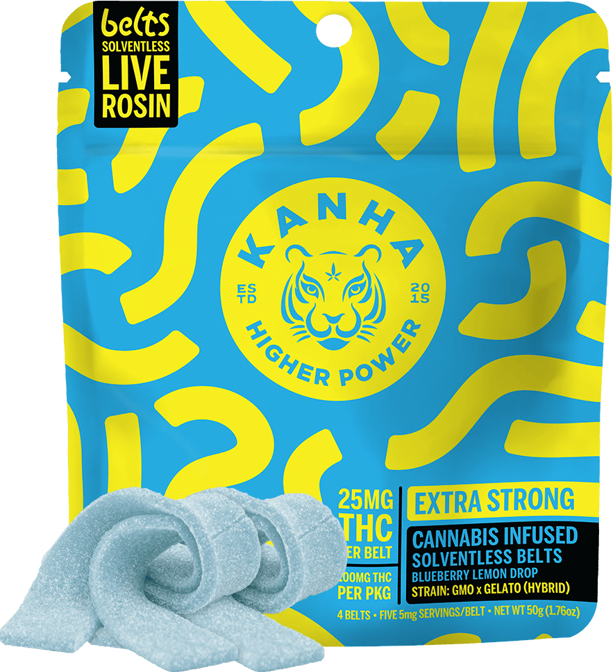 KB - KANHA - SOLVENTLESS GUMMY - NANO BLUEBERRY LEMON DROP - 100MG
