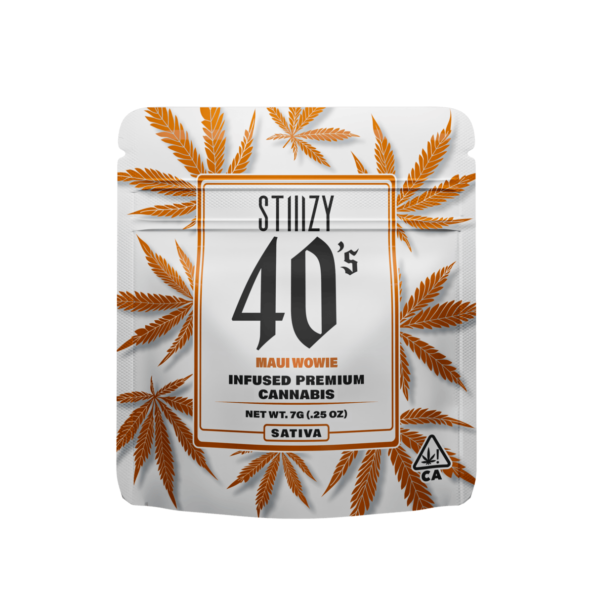 STIIIZY - 40's Infused Flower - Maui Wowie - 7g