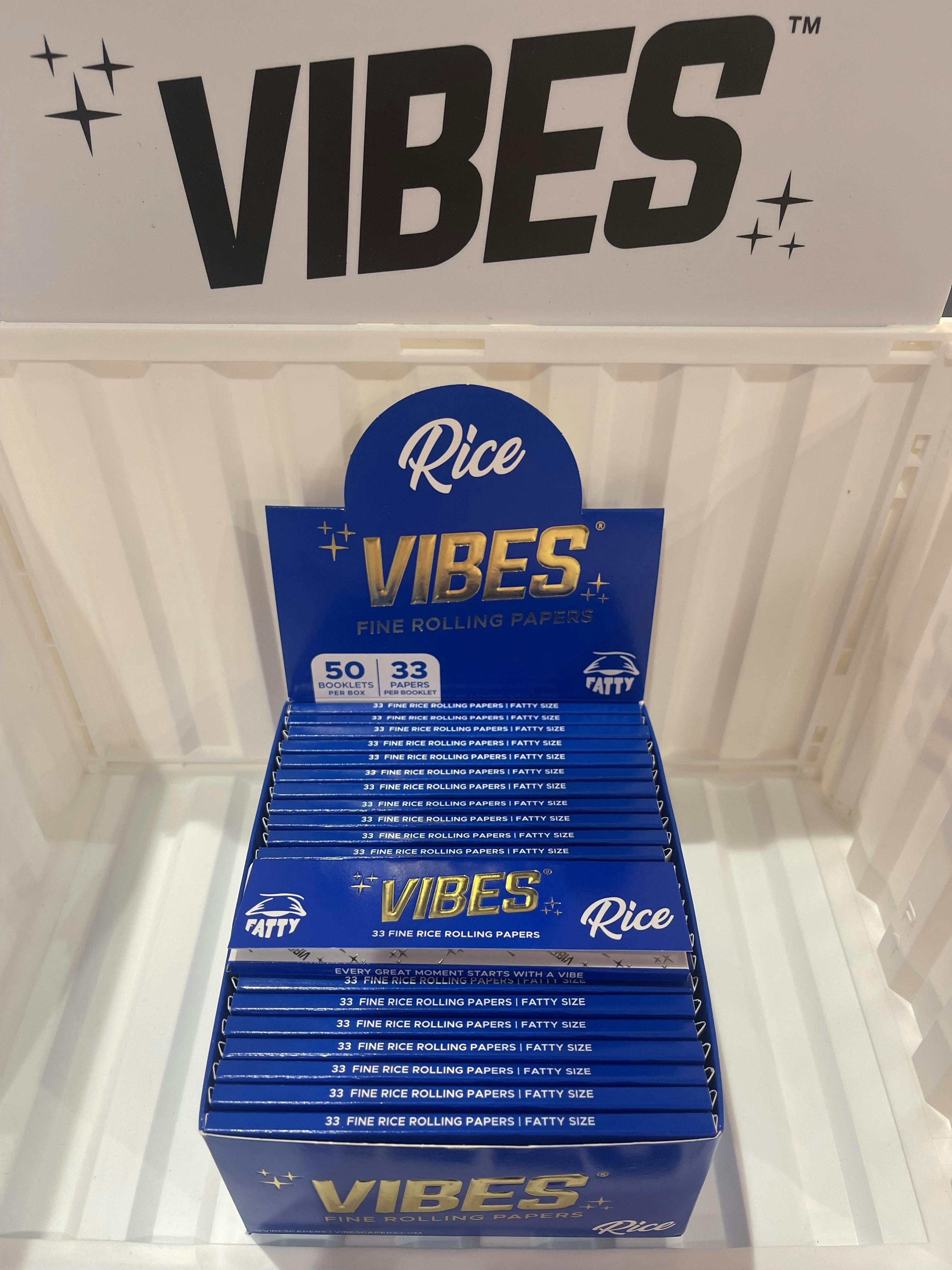 Vibes - Rolling Paper - Fatty - Rice
