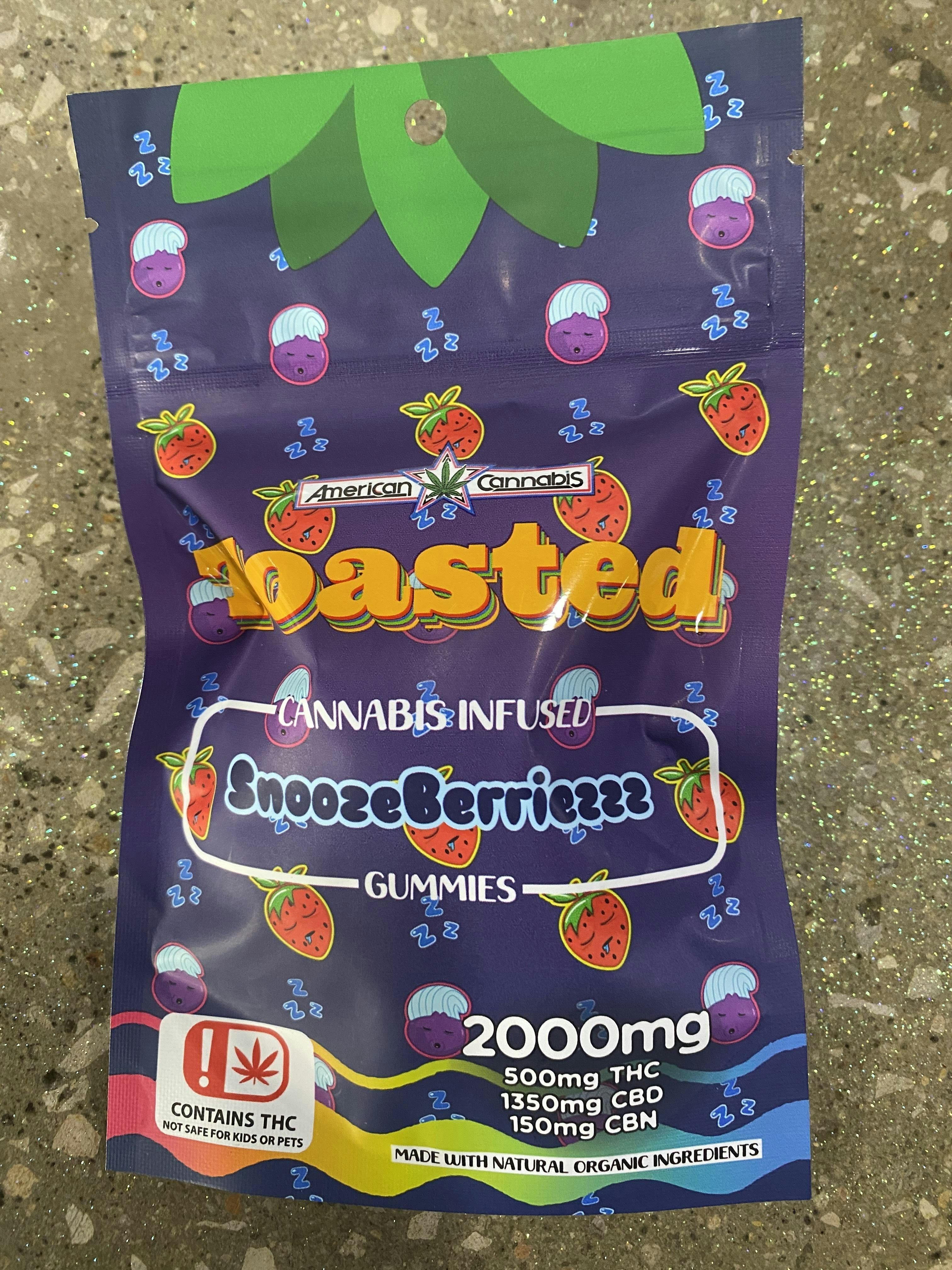 ACC Toasted Gummies Snoozeberry 10pk