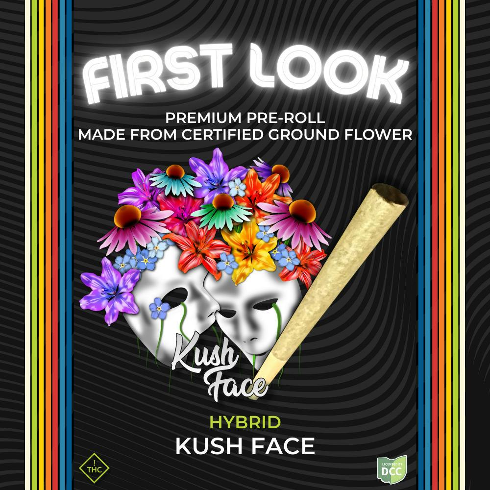 Kush Face Pre-Roll 1g (Hybrid) | Certified Cultivators