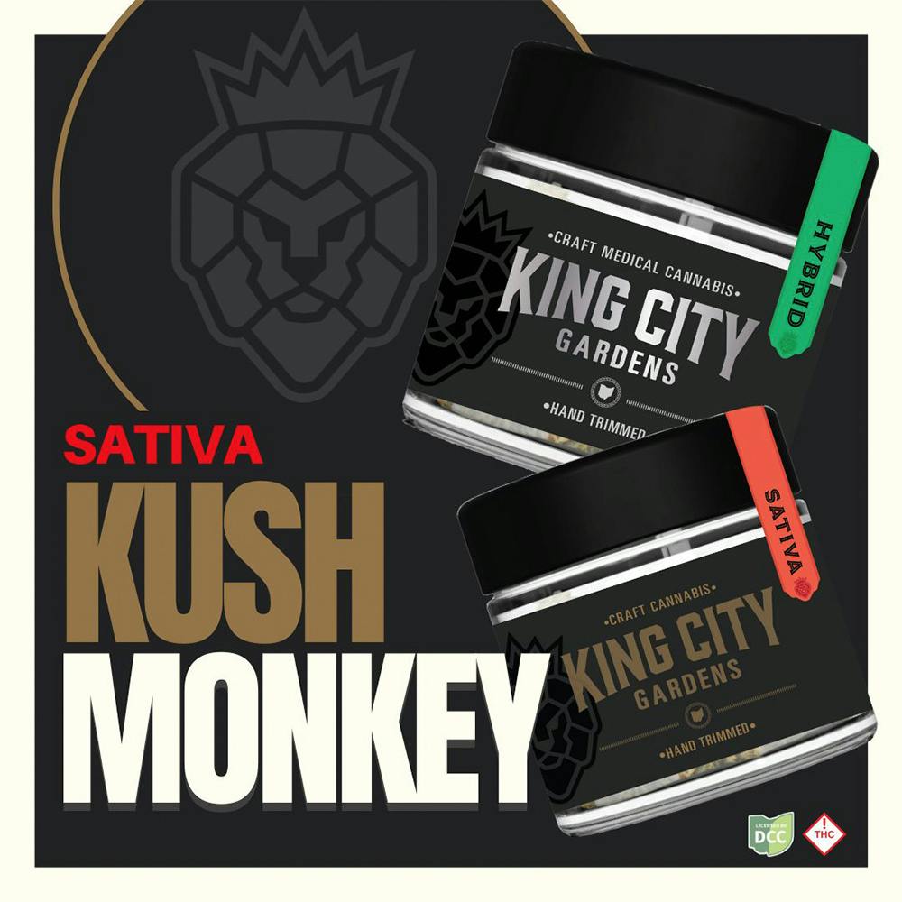 Kush Monkey 2.83g (Sativa) | King City Gardens