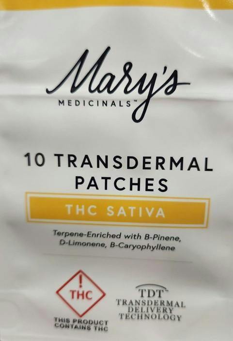 12hr 23mg Sativa Transdermal Patch 10 Pack at Klutch Cannabis Dispensary Northfield