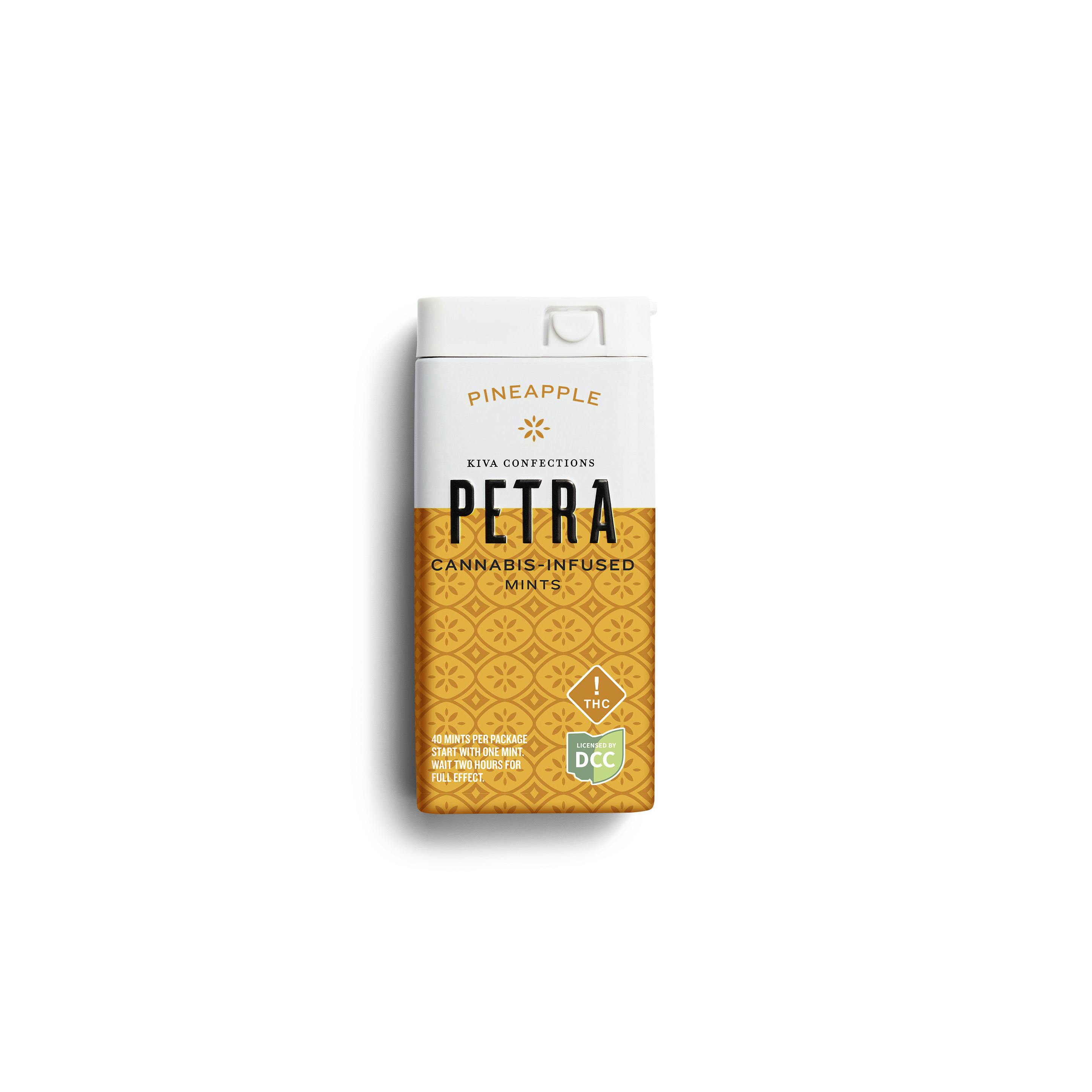 Petra Sugar Free Pineapple Mints at Klutch Cannabis Dispensary Lorain
