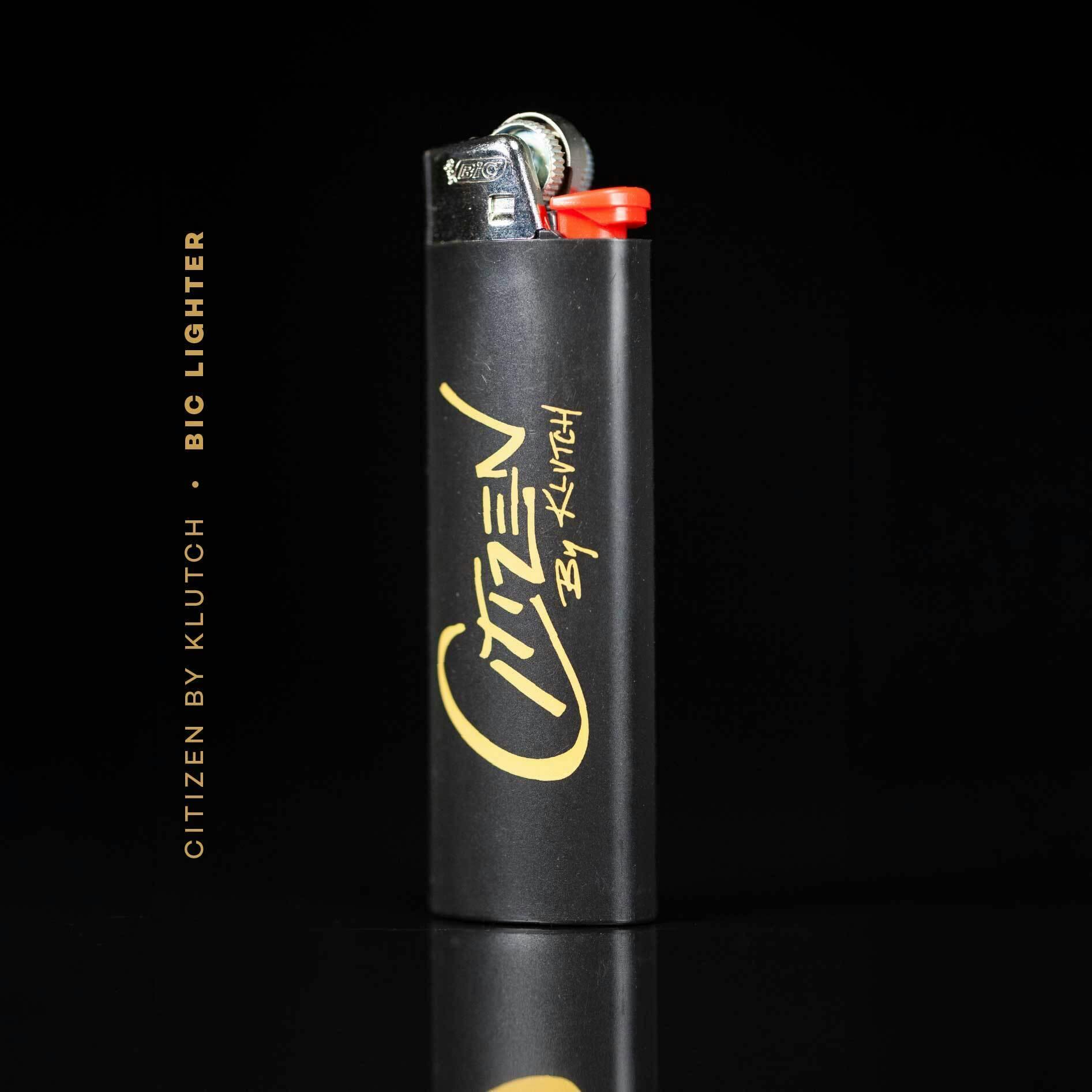 Citizen BIC Lighter - Black at Klutch Cannabis Dispensary Northfield