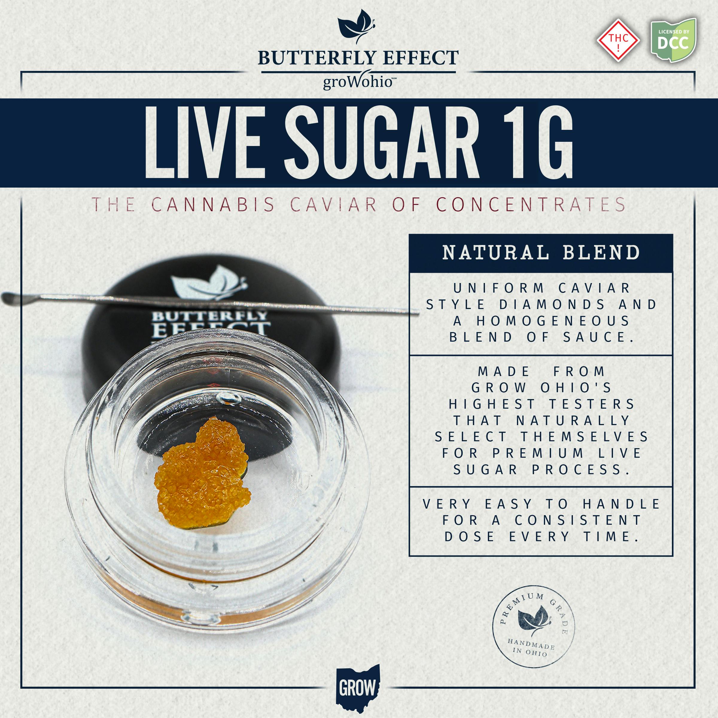 KG Live Sugar at Klutch Cannabis Dispensary Lorain