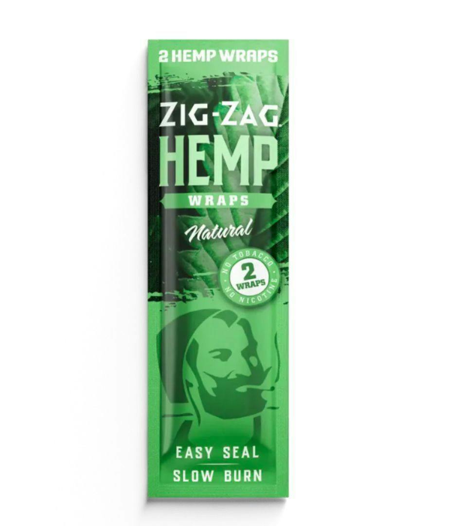 Zig Zag Natural Hemp Wraps