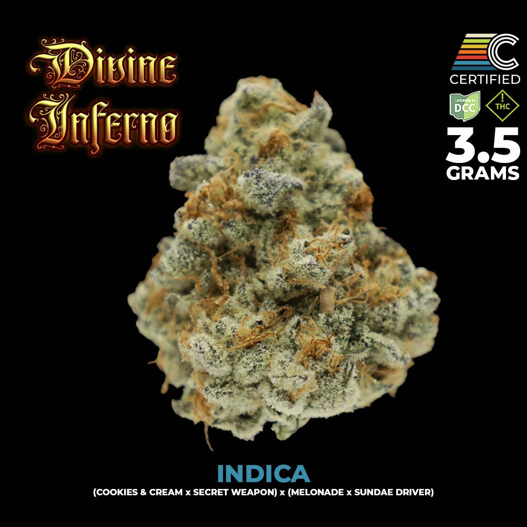 Divine Inferno at Klutch Cannabis Dispensary Canton