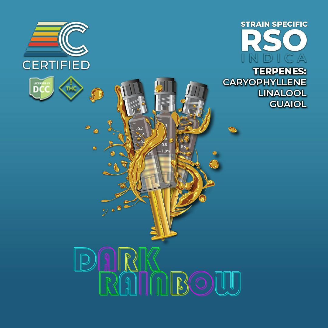 Dark Rainbow RSO Syringe 3pk
