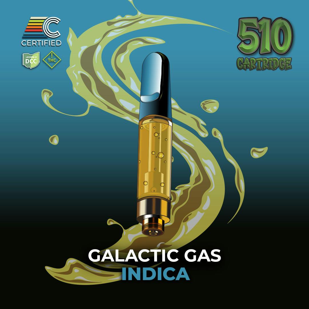 Galactic Gas Distillate Cartridge at Klutch Cannabis Dispensary Canton