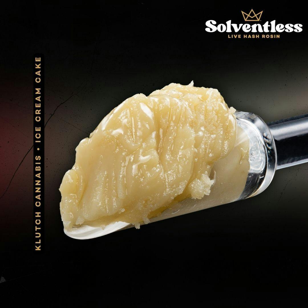 | Ice Cream Cake Full Spectrum Live Hash Rosin |