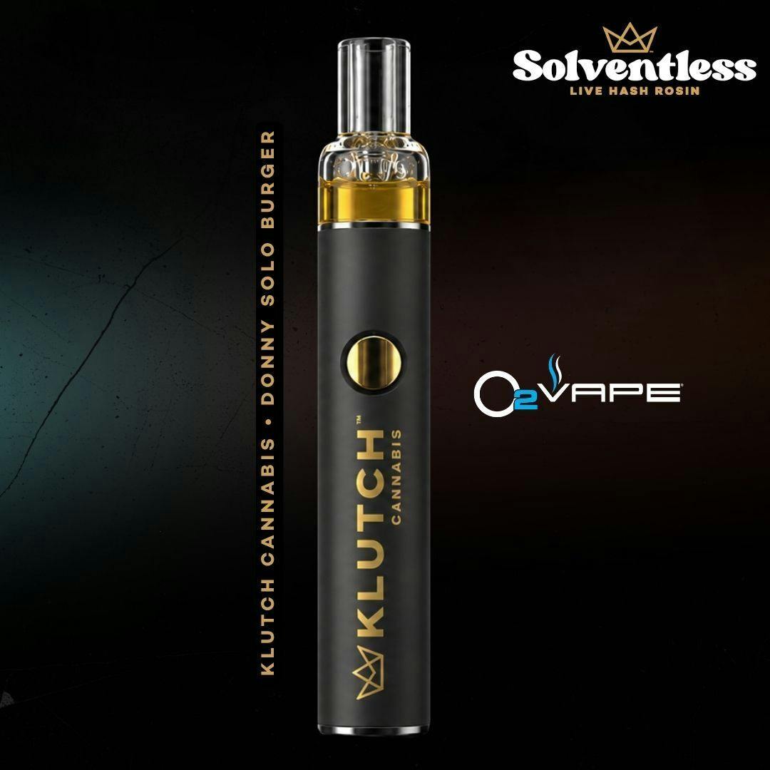 | Donny Solo Burger Live Hash Rosin Disposable Vape |