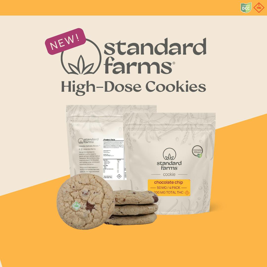 High Dose Chocolate Chip Cookies