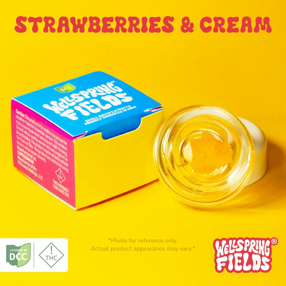 Strawberries and Cream Live Resin at Klutch Cannabis Dispensary Lorain