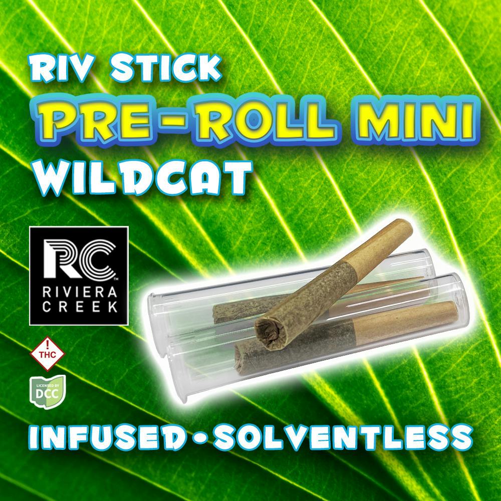 Wild Cat Riv Stick Infused Pre-Roll 3pk