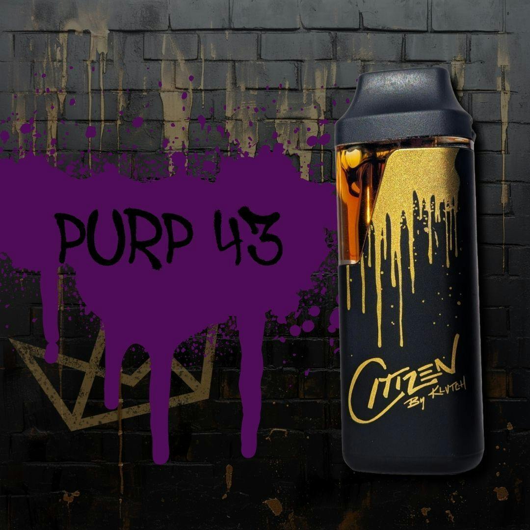 | Purp 43 Full Spectrum IKrusher Disposable Vape |