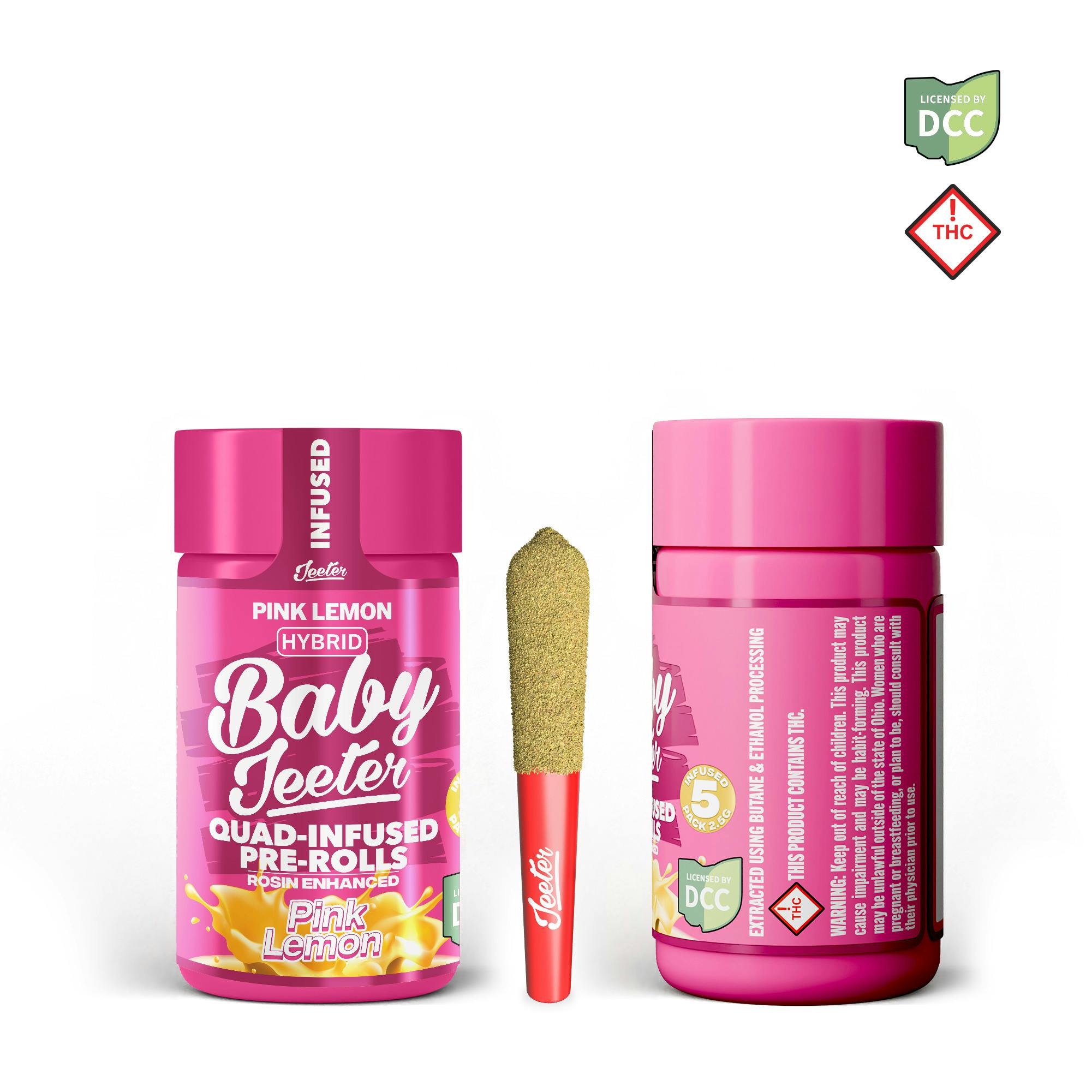 Pink Lemon Infused Pre-Roll 5pk