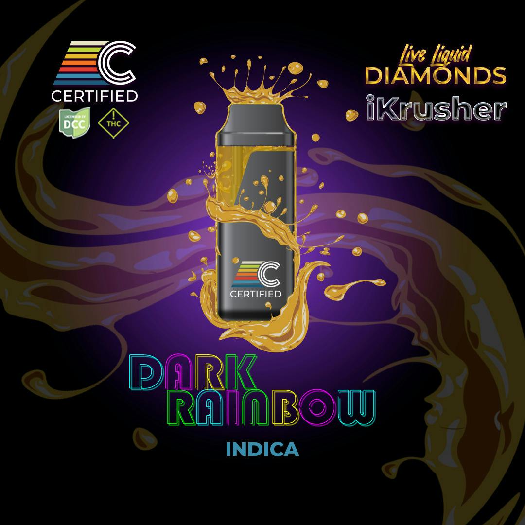 Dark Rainbow LLD iKrusher Disposable Vape