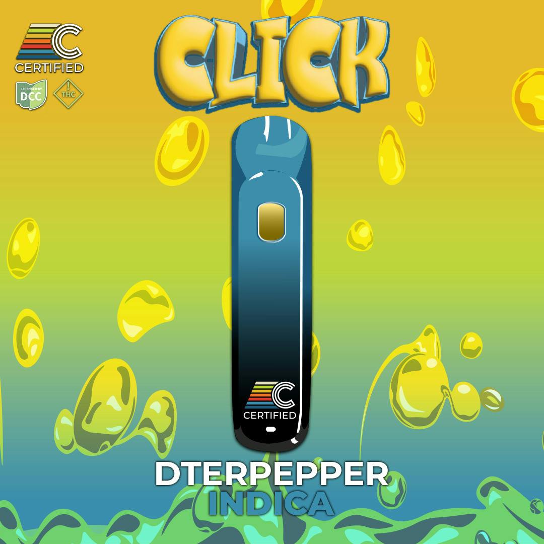Dterpepper Click Disposable Vape