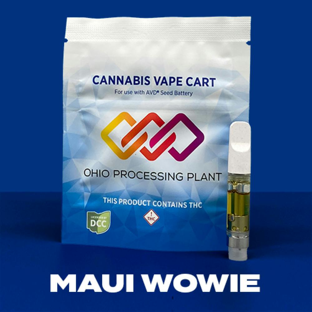 Maui Wowie Cart .84g (Sativa) | Ohio Processing Plant