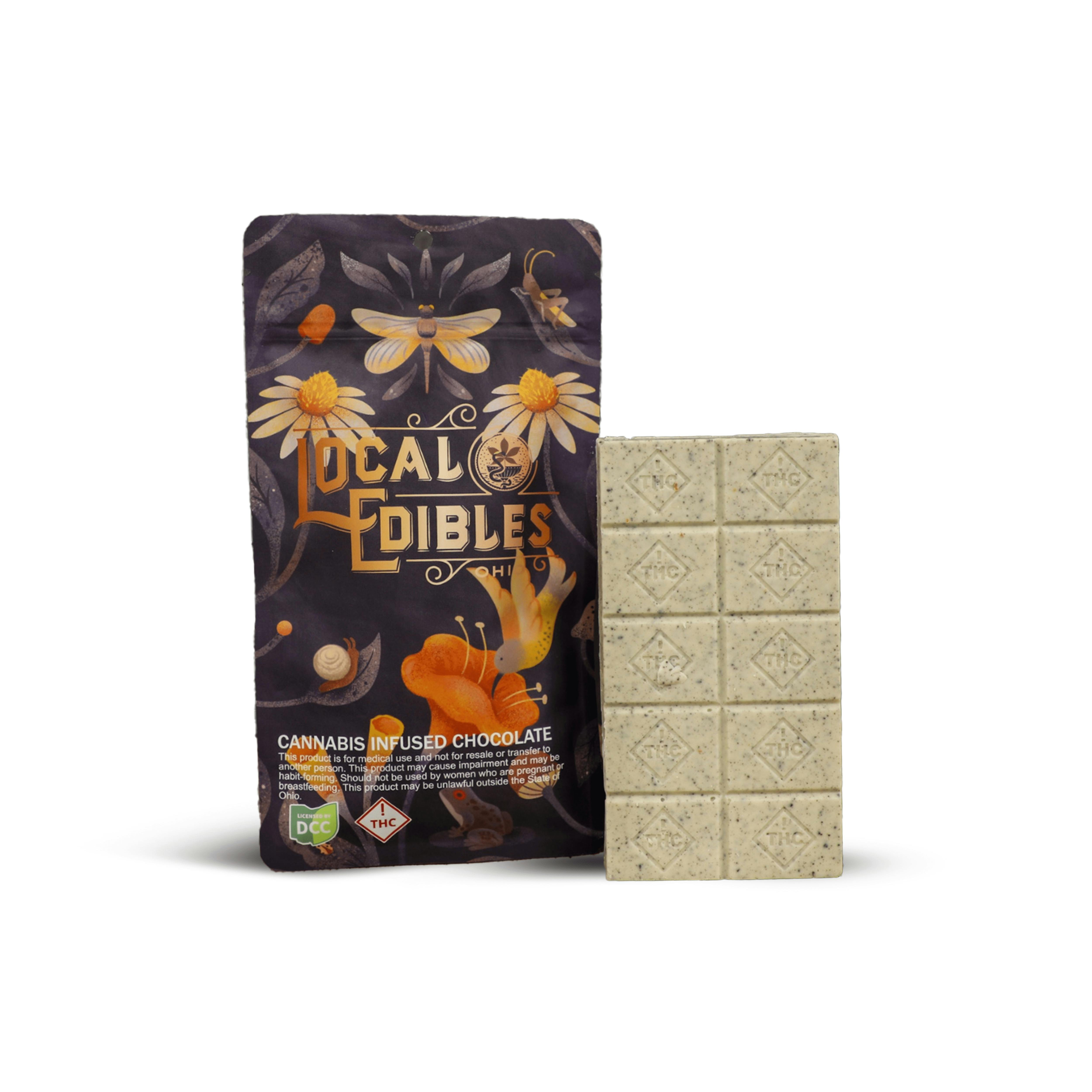 Creamsicle Chocolate Bar 220mg (Hybrid) | Local Edibles