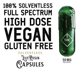 Ancient Roots | Mixed Strain 10pc | 220mg Live Rosin Capsules