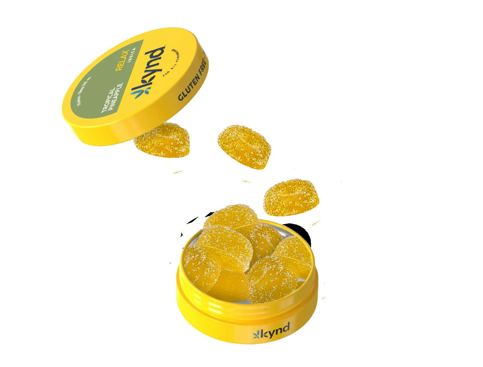 Kynd | Tropical Pineapple 11pc | 110mg Gummies