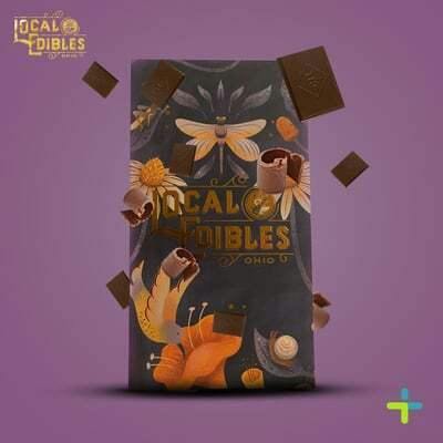 Local Edibles | Chocolate Covered Banana 4 pc | 220mg Rip Pack
