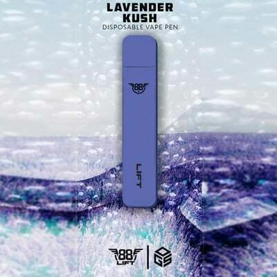 88 Lift | Lavender Kush | .84g Rechargable Disposable Vape