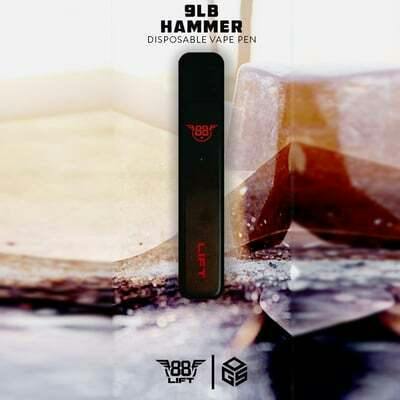 88 Lift | 9 Pound Hammer | .84g Rechargable Disposable Vape