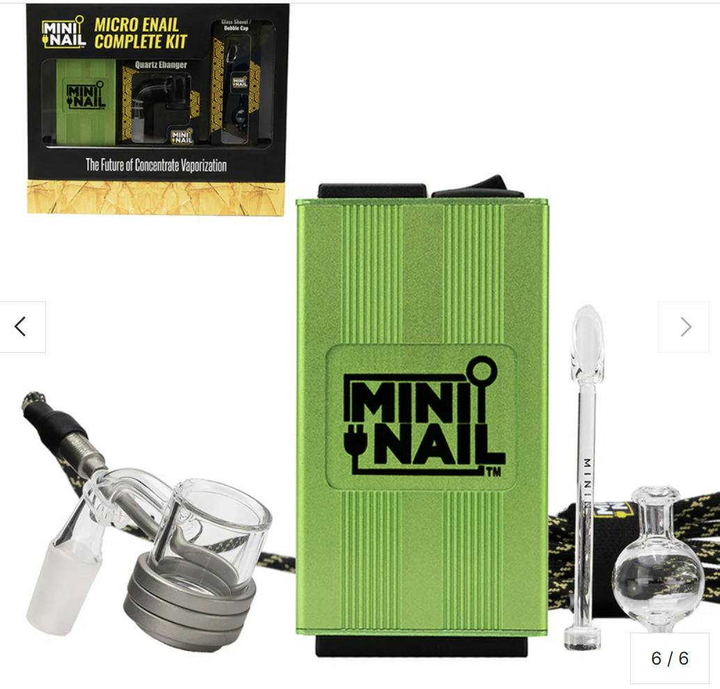 MiniNail - Titanium - Green