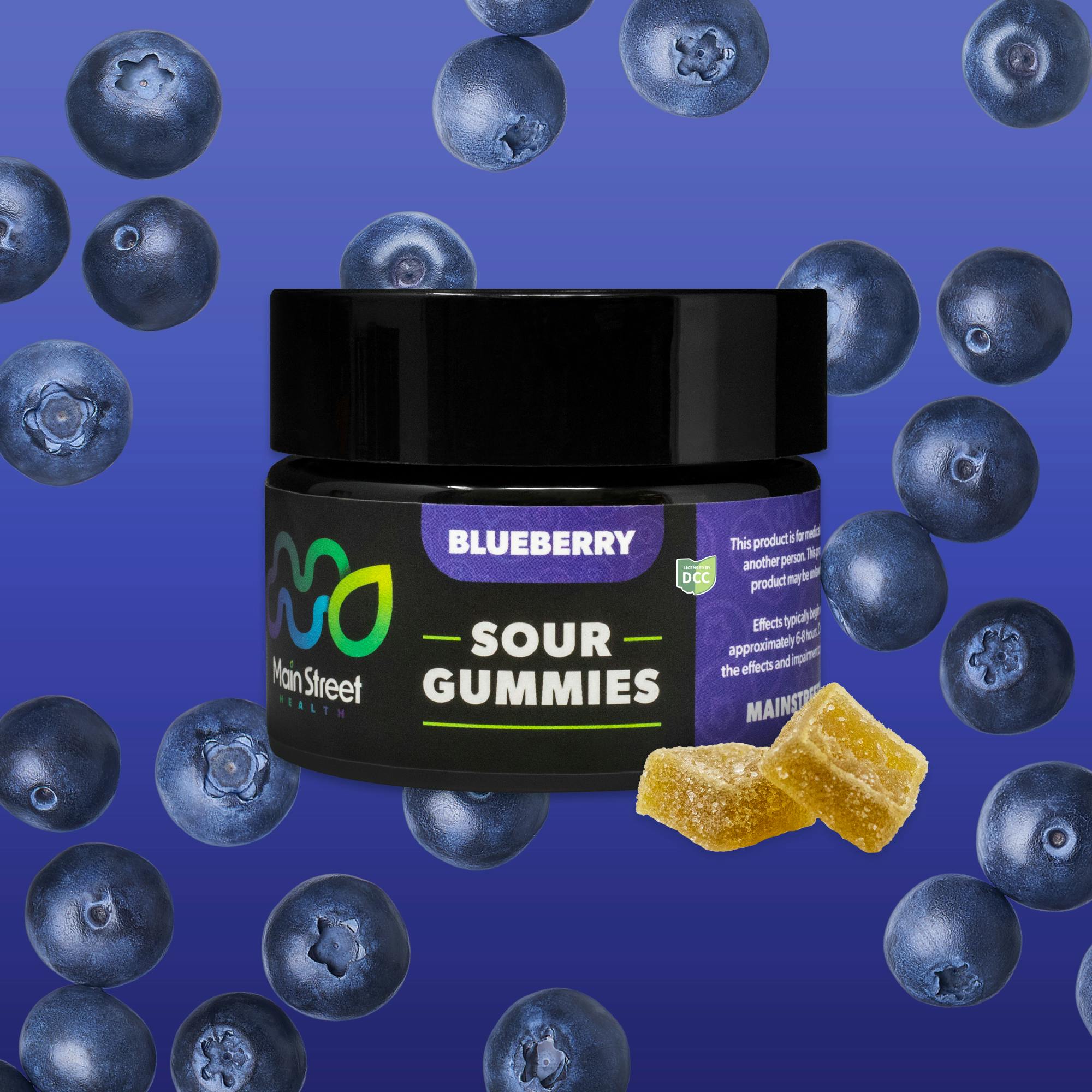 Blueberry (Hybrid) - RSO Gummies - 11pk