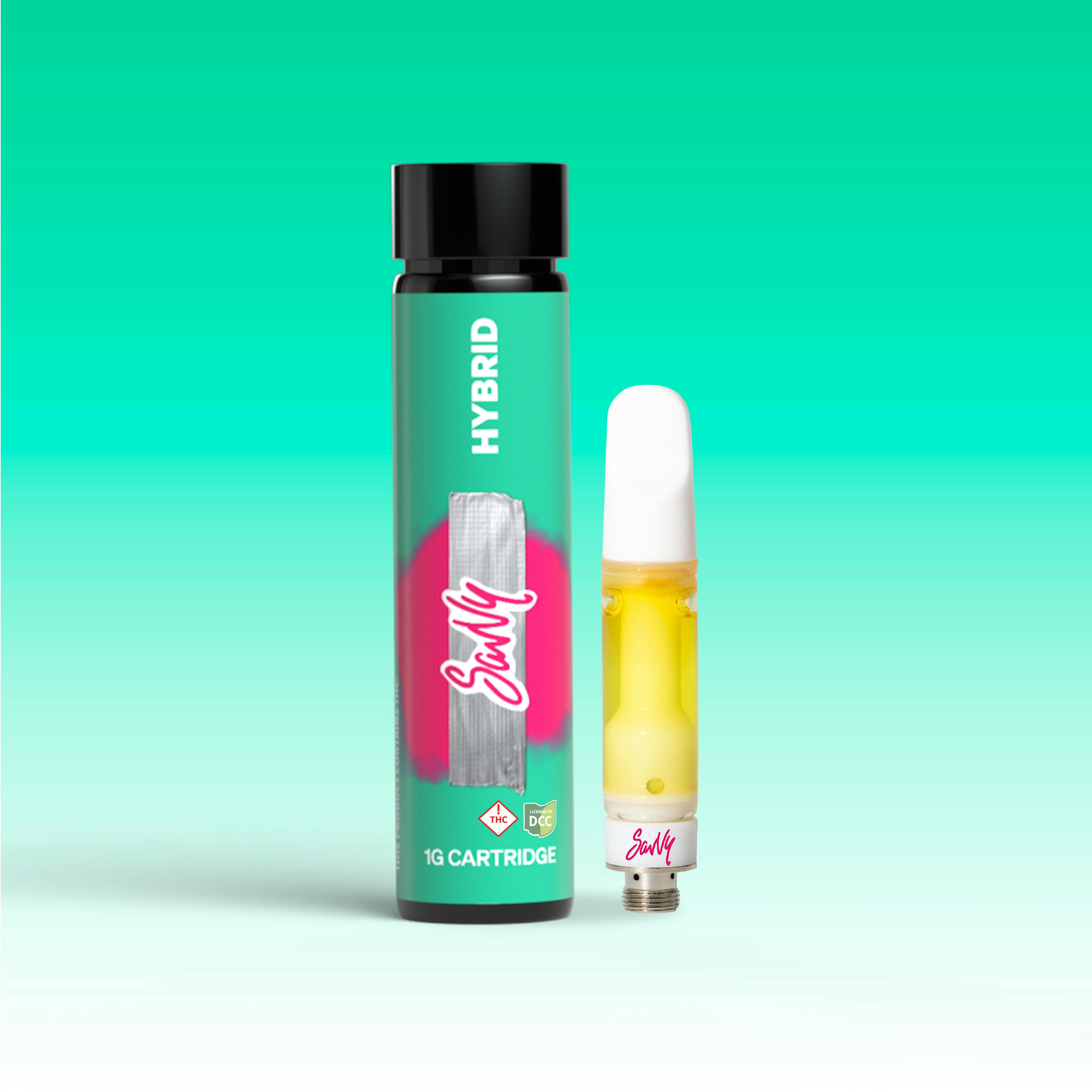 P&C (Hybrid) - Distillate Cart - 1.0g - 2 Day - Savvy at Pure Ohio Wellness