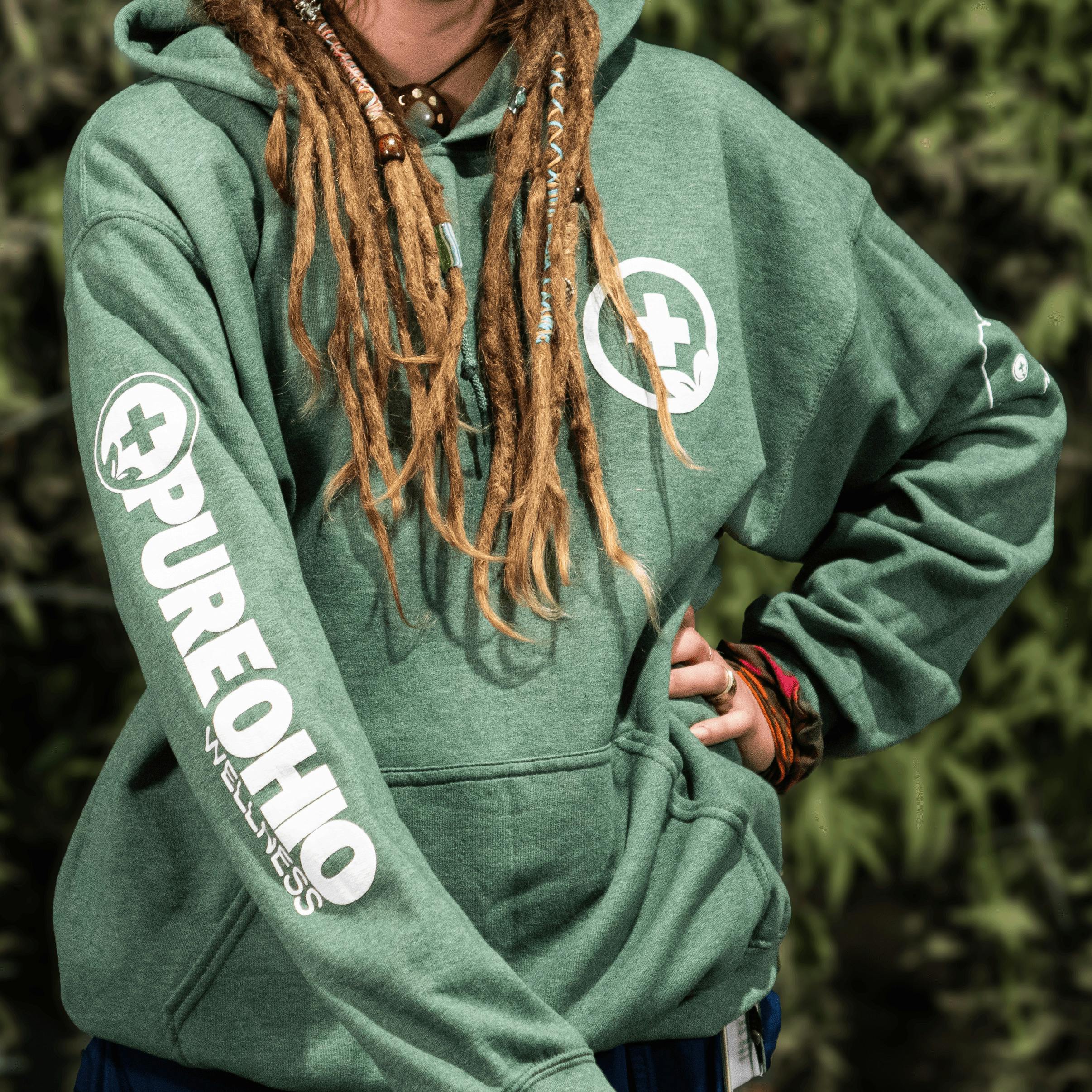 Light Green POW - Hoodie - XL