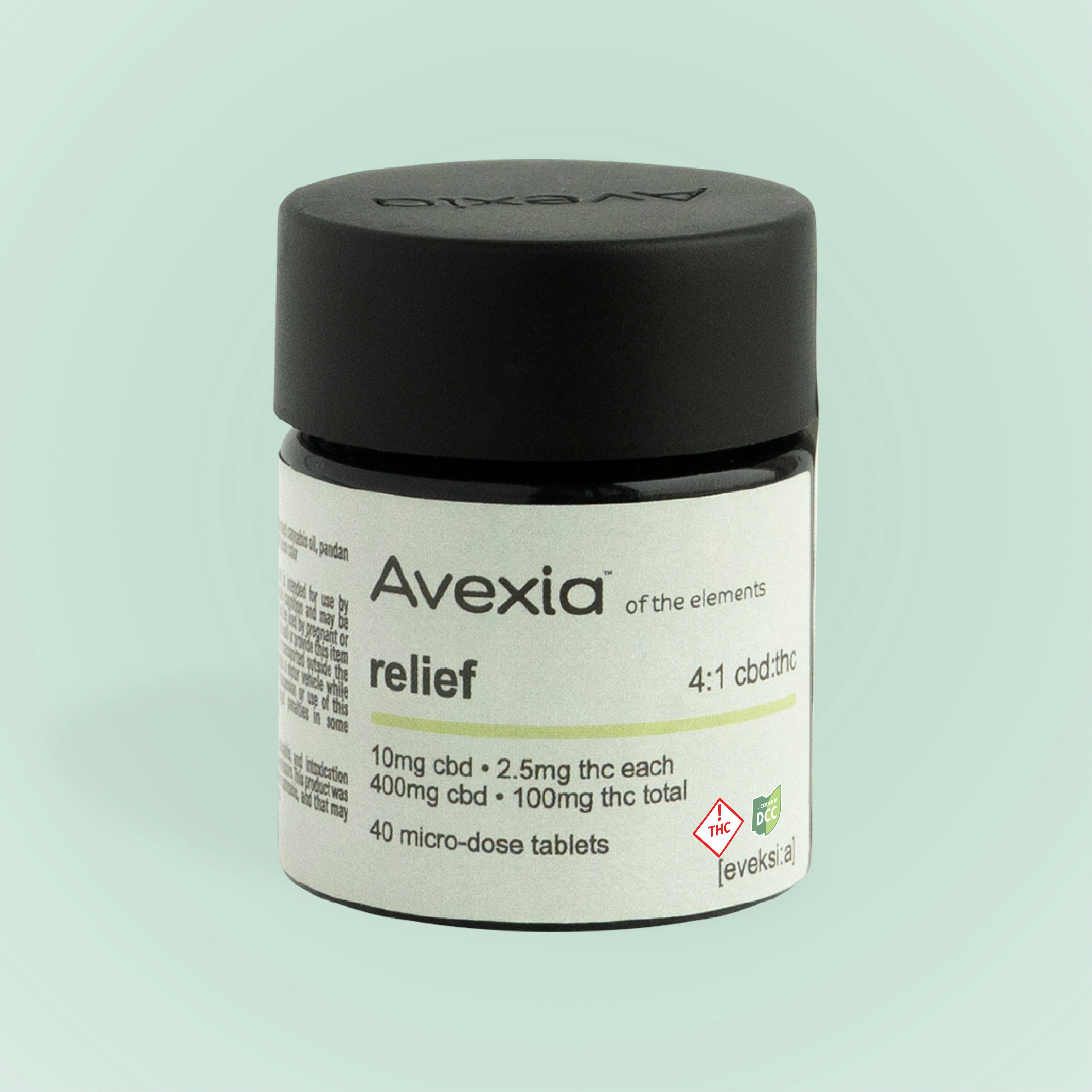 Relief Tablets - 4:1 CBD - 100mg - 44pk