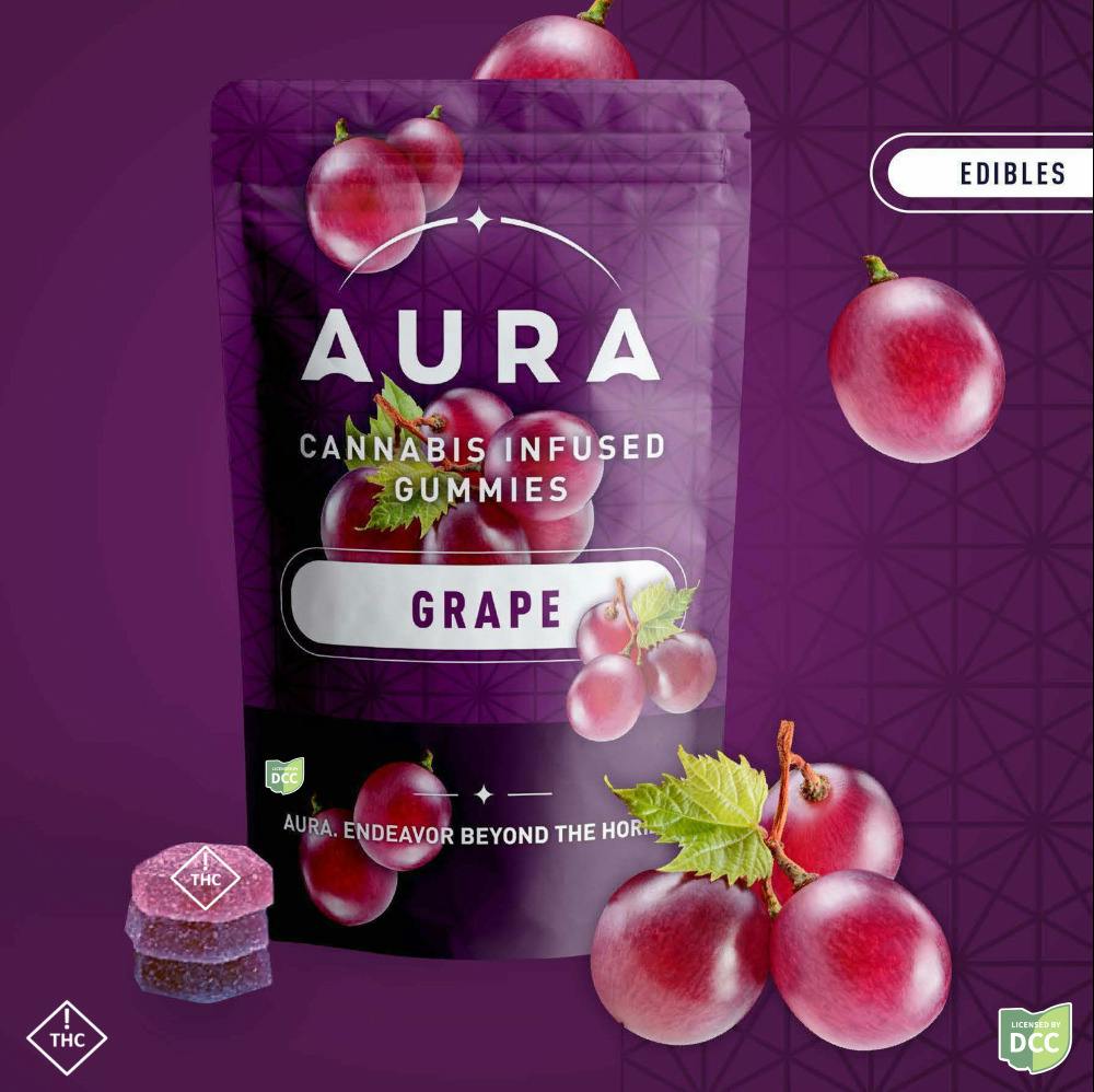 Grape Crunch +CBG - Gummies - 100mg - 11pk