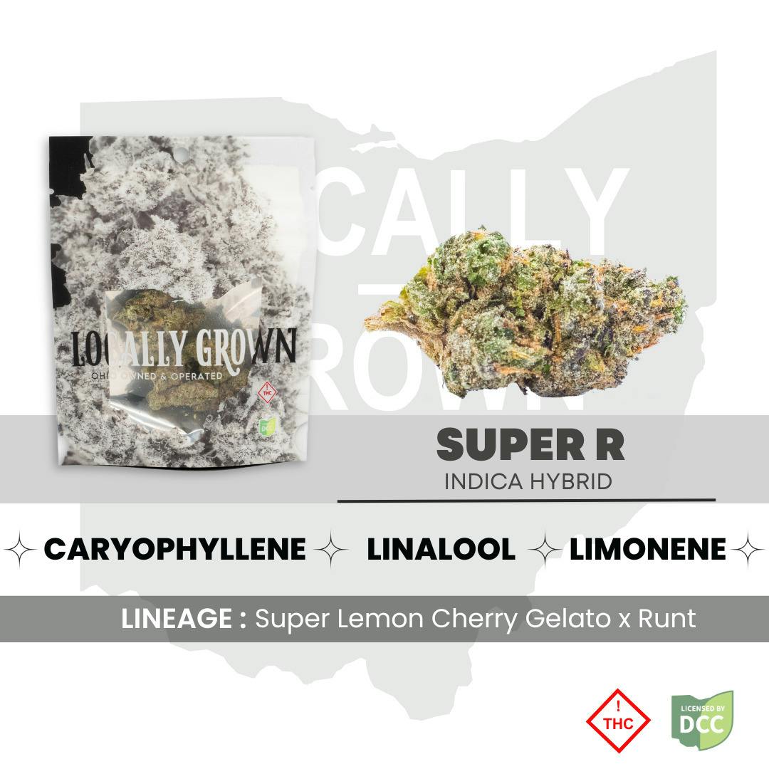 Super R (Indica-Hybrid) at Pure Ohio Wellness
