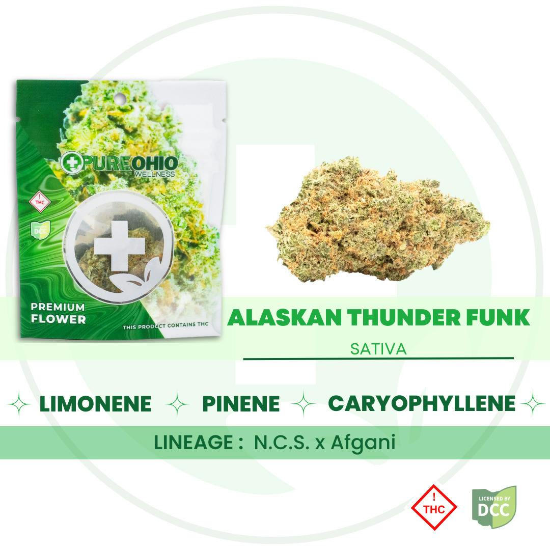 Alaskan Thunder Funk (Sativa) at Pure Ohio Wellness