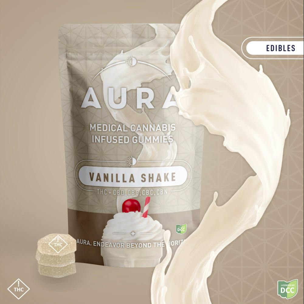 Vanilla Shake Entourage - Gummies - 110mg - 9pk