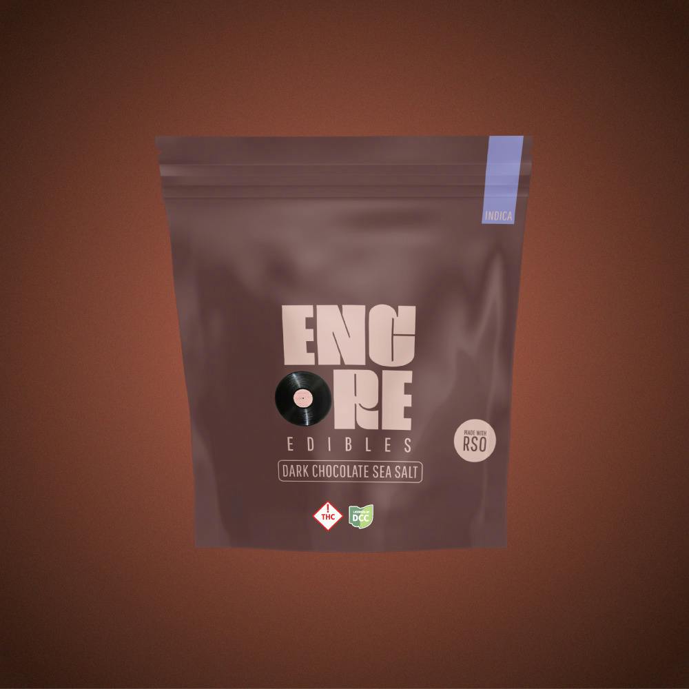 RSO Dark Chocolate Sea Salt (Indica) - 10pk