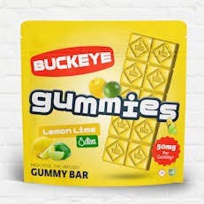 Lemon Lime (Sativa) - Gummy Bar - 10 PK